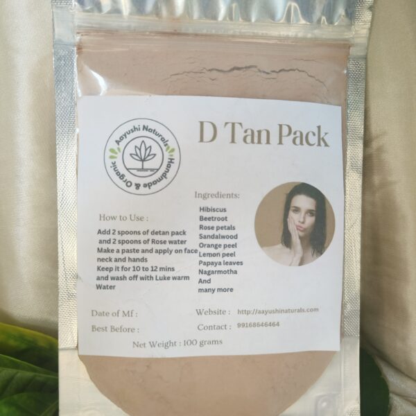 D tan face pack - Image 3